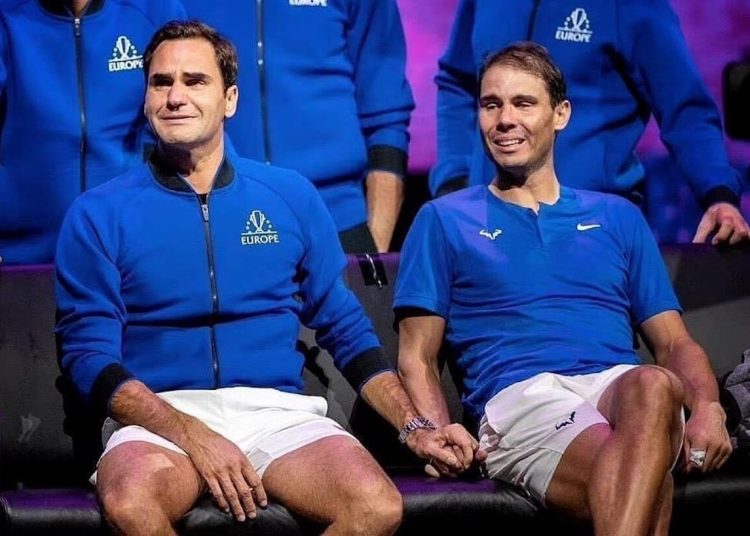 Despedida - Roger Federer e Rafael Nadal- Laver Cup