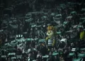 Adeptos do Sporting na bancada do Estádio de Alvalade