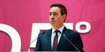 António salvador, presidente do braga discursa em gala do clube