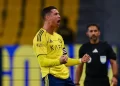 Cristiano ronaldo celebra golo marcado ao serviço do al nassr