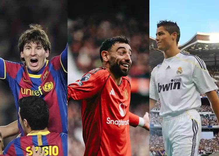 Bruno Fernandes Supera Registo De Cristiano Ronaldo E Messi 1 Bruno fernandes supera registo de cristiano ronaldo e messi